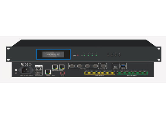 VINCAN MDP Series AV Processing Center พร้อม 4K60 HDMI Switching, Audio DSP และการประชุม USB