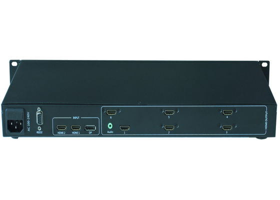 จอภาพหลายจอ ตัวควบคุมผนังวิดีโอ HDMI หลายมุม อินเทอร์เฟซ HD15