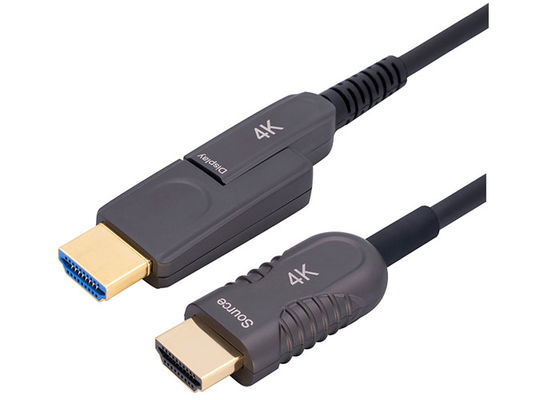 ประเภท A ถึง Type D สายไฟเบอร์ออปติก HDMI 4K Active HDMI 2.0