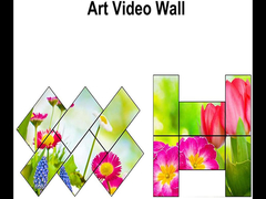 เครื่องประมวลภาพขนาด 1x9 สําหรับจอที่ไม่ปกติ