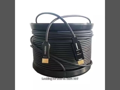สายเคเบิลไฟเบอร์ HDMI 4Kมืออาชีพ การส่งสัญญาณความเร็วสูง ไม่มีการขัดขวาง ระยะทางไกล